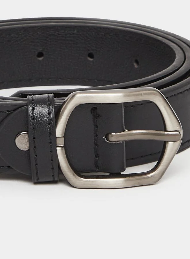 ستايلي حزام بمشبك سادة